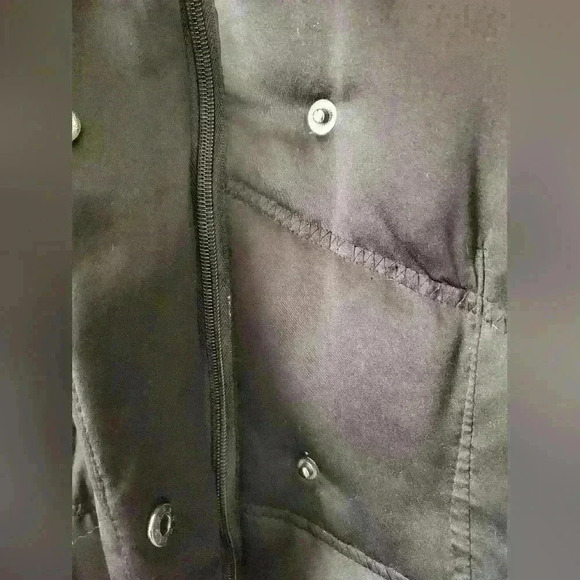 LARRY LEVINE down filled black coat size small. - Picture 5 of 8